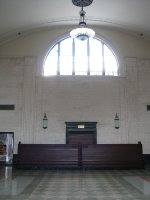 Inside view of Erie Station
